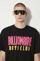 Billionaire Boys Club t-shirt in cotone Straight Logo B24243 nero