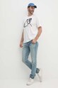 Armani Exchange t-shirt bawełniany XM000044.AF10334 biały AW24
