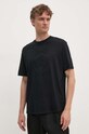 Pamučna majica Armani Exchange crna XM000044.AF10334
