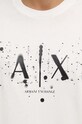 Armani Exchange tricou din bumbac XM000062.AF10356 bej