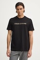 Bavlněné tričko Armani Exchange černá XM000127.AF10356