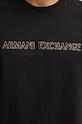 Bavlněné tričko Armani Exchange XM000127.AF10356 černá
