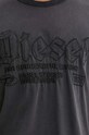 Diesel tricou din bumbac T-RAWJUST A14016.0KMAH gri