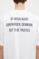 Wood Wood cotton t-shirt Asa Not To Be Trusted GOTS white 10325706.2222