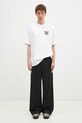 Wood Wood cotton t-shirt Asa Not To Be Trusted GOTS 10325706.2222 white