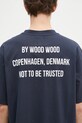 Wood Wood tricou din bumbac Asa Not To Be Trusted GOTS bleumarin 10325706.2222
