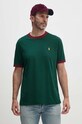 Polo Ralph Lauren t-shirt bawełniany zielony 710927102