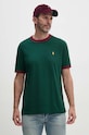 Polo Ralph Lauren t-shirt bawełniany zielony 710927102
