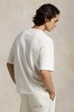 Бавовняна футболка Polo Ralph Lauren 710939583 білий AW24