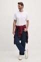 Βαμβακερό μπλουζάκι Polo Ralph Lauren 710951623 λευκό AW24