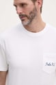Βαμβακερό μπλουζάκι Polo Ralph Lauren 710951623 λευκό