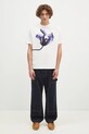 Βαμβακερό μπλουζάκι Paul Smith M1R.919T.NP4735 λευκό