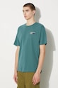Abbigliamento New Balance t-shirt in cotone Athletics Premium Logo MT41908NUS verde