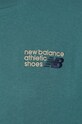 New Balance tricou din bumbac Athletics Premium Logo MT41908NUS verde
