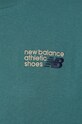 New Balance t-shirt in cotone Athletics Premium Logo MT41908NUS verde