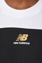 Bavlnené tričko New Balance Classics Color Block Graphic MT43527BK
