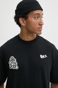 BALR. t-shirt bawełniany Game of the Gods czarny B1112.1262