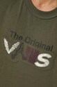 Vans tricou din bumbac Premium Classics LX Vans Clash VN000HQ7KCZ1