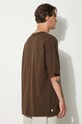 Îmbrăcăminte Vans tricou din bumbac Premium Classics LX VN000GBY3N11 maro