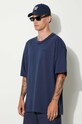 Vans tricou din bumbac Premium Classics LX bleumarin VN000GBYLKZ1