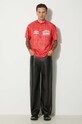 Aries t-shirt Aries x Umbro Red Roses SS Football Jersey UM60002.03 red AW24