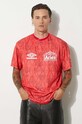 Clothing Aries t-shirt Aries x Umbro Red Roses SS Football Jersey UM60002.03 red