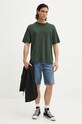 Bavlnené tričko Abercrombie & Fitch KI123.1038.330 zelená AW24