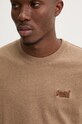 Хлопковая футболка Superdry коричневый M1011245A.1KQ