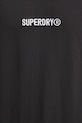 Superdry tricou din bumbac M1012028A.02A negru