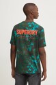 Одяг Бавовняна футболка Superdry M1012034A.B2O зелений