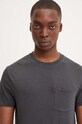 Superdry t-shirt bawełniany bawełna szary M1012037A.AFB