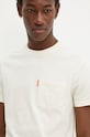 Superdry tricou din bumbac bej M1012037A.C6T