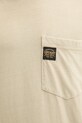 Хлопковая футболка Superdry M1012079A.2LH бежевый