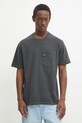 Superdry tricou din bumbac uni gri M1012079A.AFB