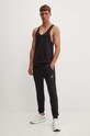 Majica kratkih rukava za trening adidas Performance Workout Stringer IL1403 crna AW24