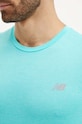 New Balance tricou de antrenament MT41253CYJ turcoaz