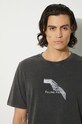 Filling Pieces t-shirt bawełniany Handshake Vintage 74413631284 szary