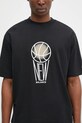 New Balance tricou din bumbac negru MT44585BK