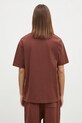 Îmbrăcăminte New Balance tricou din bumbac MT41533ROK maro