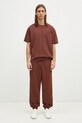New Balance tricou din bumbac MT41533ROK maro
