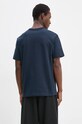 Îmbrăcăminte A.P.C. tricou din bumbac t-shirt boxy petit vpc COHBQ.H26391 bleumarin