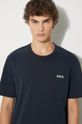 Βαμβακερό μπλουζάκι A.P.C. t-shirt boxy petit vpc COHBQ.H26391 σκούρο μπλε