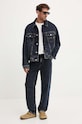 Βαμβακερό μπλουζάκι A.P.C. standard rue madame GOTS COHBU.M26388 μπεζ SS25