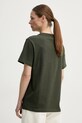 Îmbrăcăminte A.P.C. tricou din bumbac standard rue madame GOTS COHBU.M26388 verde