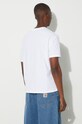 Odjeća Pamučna majica A.P.C. t-shirt boxy micro logo GOTS COHBW.H26386 bijela