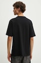 Дрехи Памучна тениска A.P.C. t-shirt boxy micro logo GOTS COHBW.H26386 черен