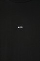 A.P.C. t-shirt bawełniany t-shirt boxy micro logo GOTS COHBW.H26386