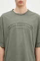 Alpha Industries tricou din bumbac Open Edge verde 148505
