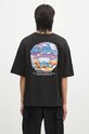 Alpha Industries t-shirt bawełniany Candy Crew nadruk czarny 148509