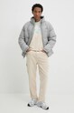 Хлопковая футболка Karl Kani 60300105 бежевый AW24